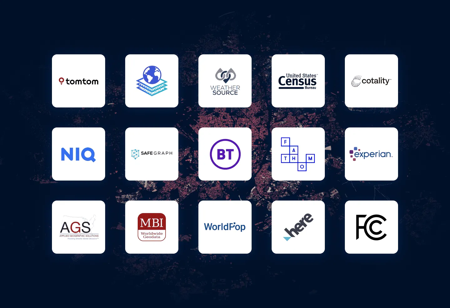 data partners logos