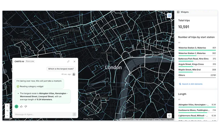 Route Planning mobile