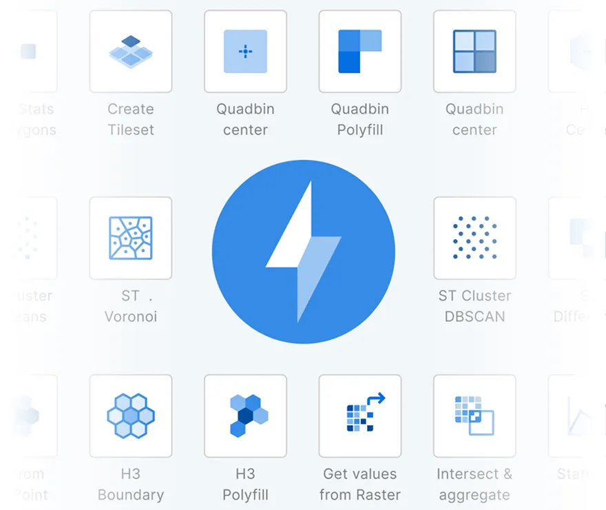CARTO Workflows components mobile