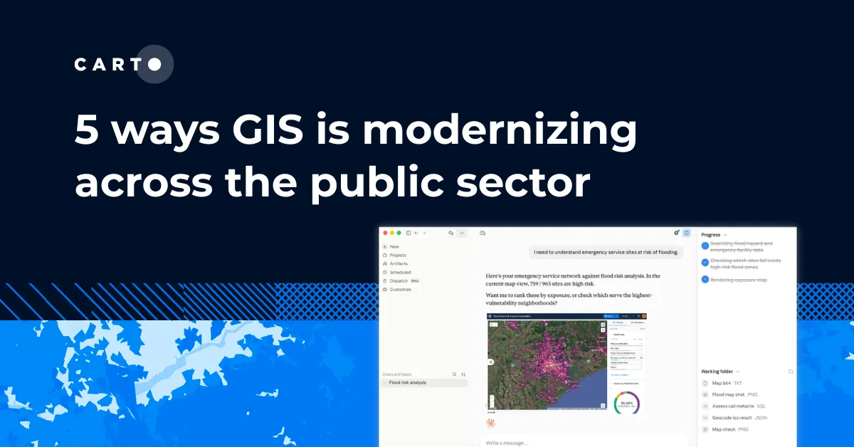 5 ways GIS is modernizing across the public sector