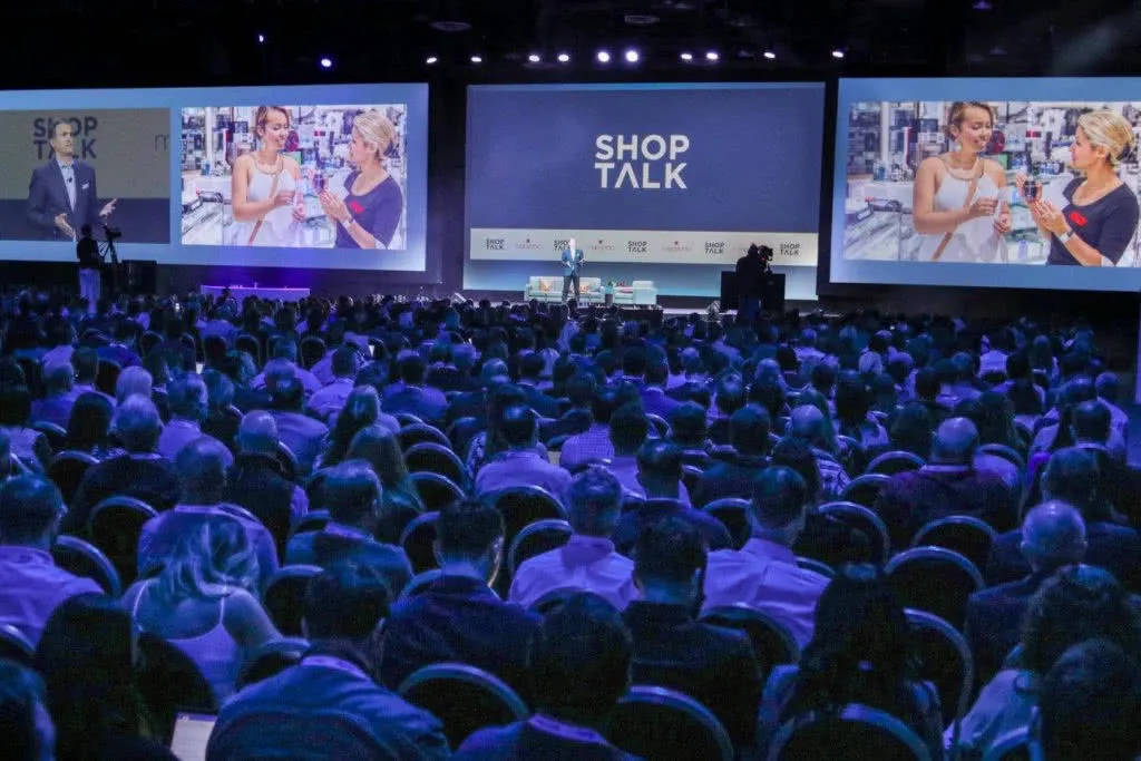 Photograph of attendees at Shoptalk