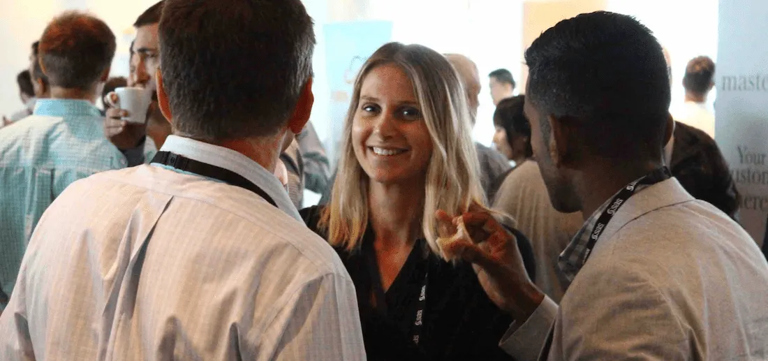 Photograph of attendees at Data & Analytics Metro