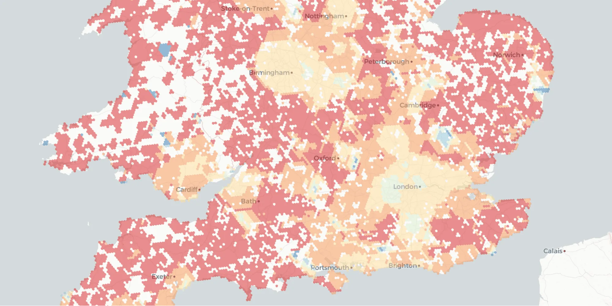Geographically weighted regression for spatial analysis in BigQuery