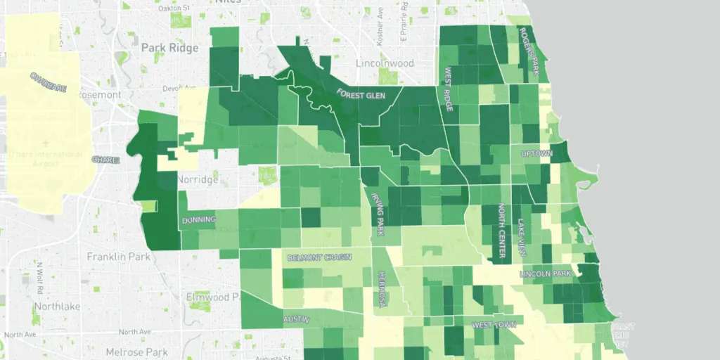 Understanding the Impact of Tree Equity in Chicago