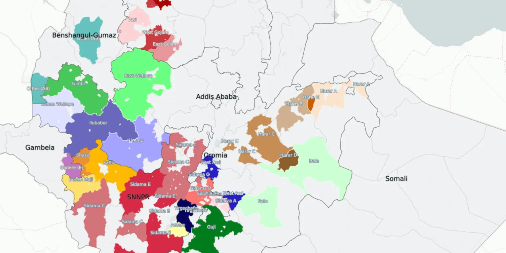 Map of the Month: Coffee Supply Chain Traceability