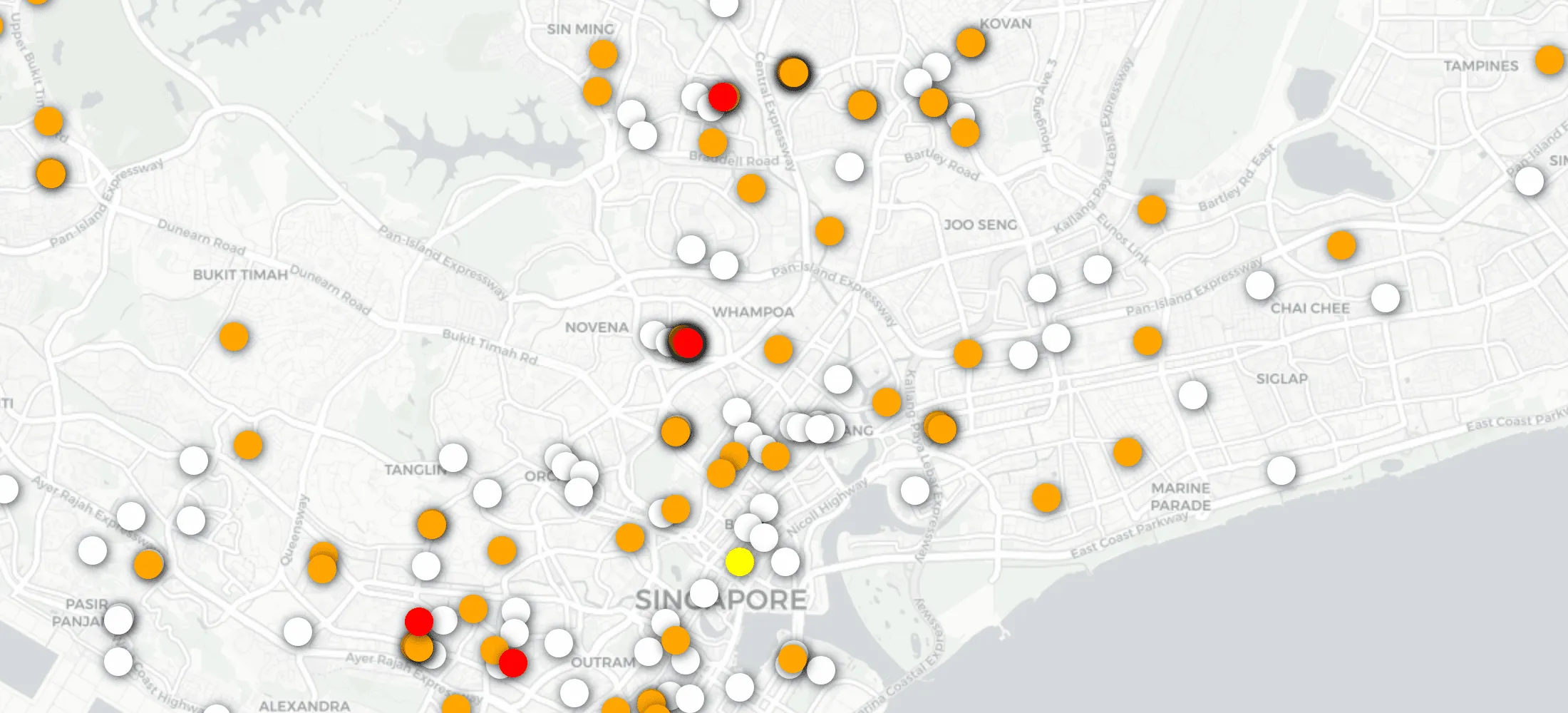 Confirmed Coronavirus cases in Singapore