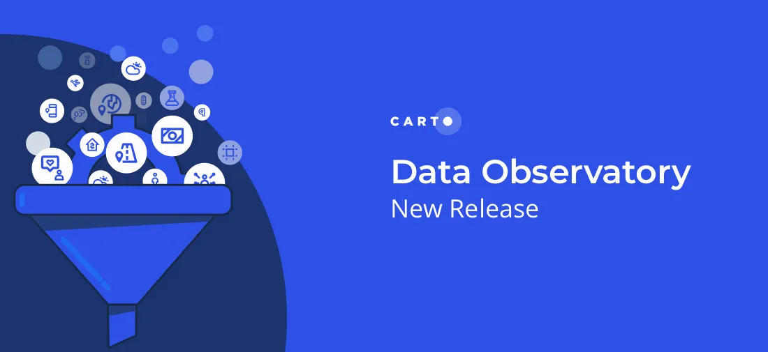 Data Observatory: Thousands of Spatial Datasets On Demand