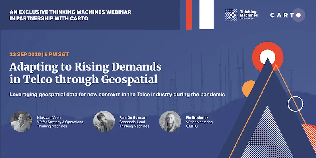 Adapting to Rising Demands in Telco through Geospatial