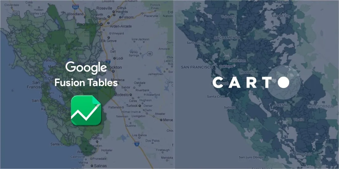 Google Fusion Tables Turndown: An Alternative to Keep Mapping