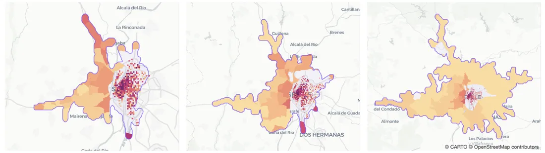 Human Mobility Catchment