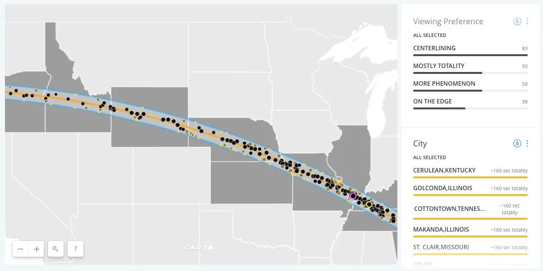 The Total Solar Eclipse Map to Rule All Solar Eclipse Maps