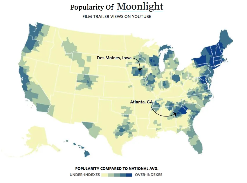 Moonlight Popularity