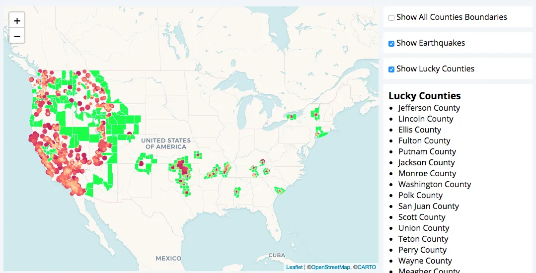 Map Promoting Tourism