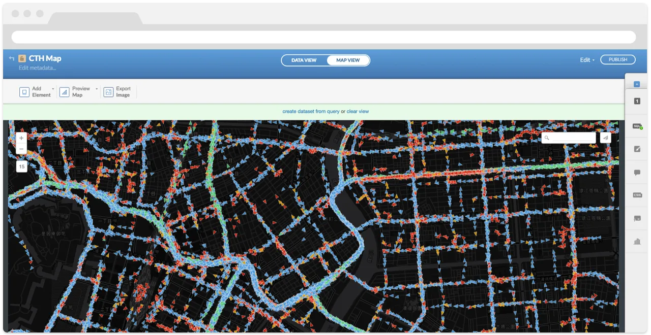 Real Data  center of Tokyo