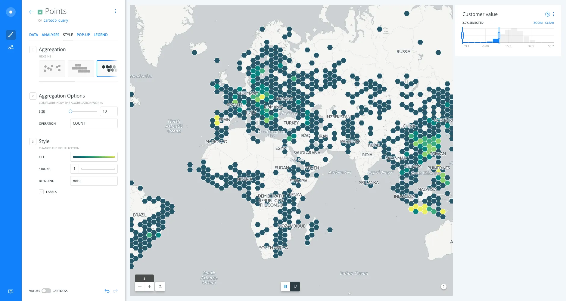 Better Aggregation Methods for Exploring Big Datasets