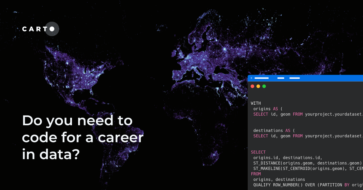 Do you need to code for a career in data?