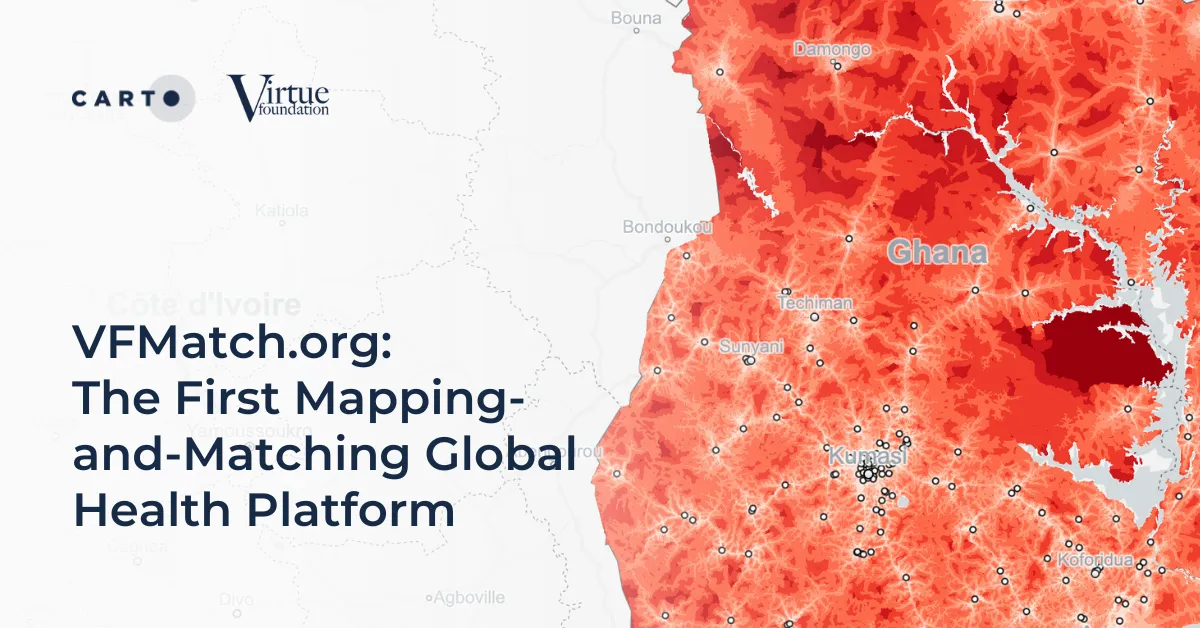 VFMatch.org: The First Mapping-and-Matching Global Health Platform