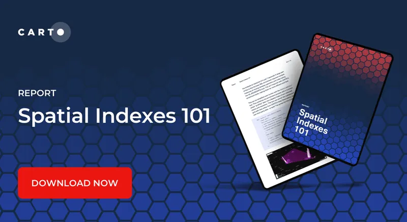 An image promoting the Spatial Indexes 101 report