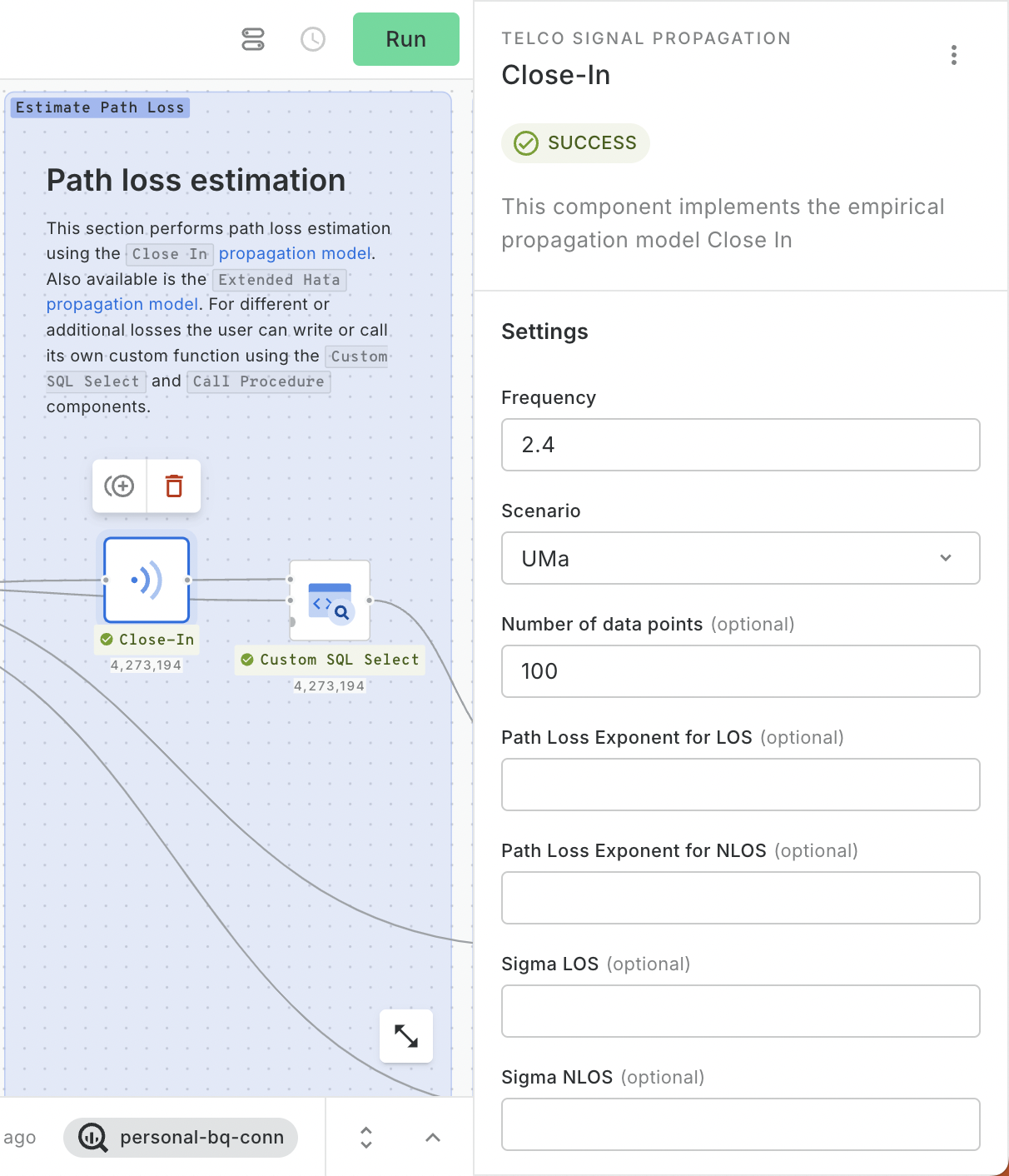 A screenshot of CARTO Workflows