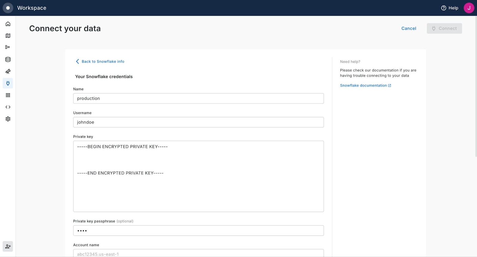 A screenshot of the CARTO Workspace