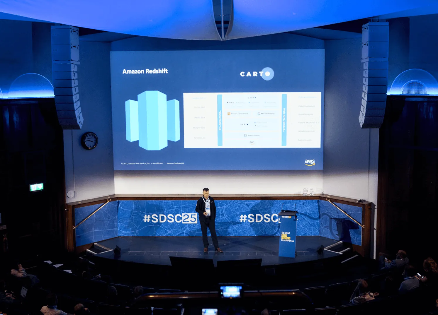 A photograph from SDSC London