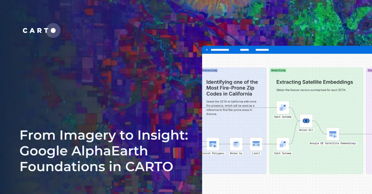 Geospatial Foundation Models | CARTO