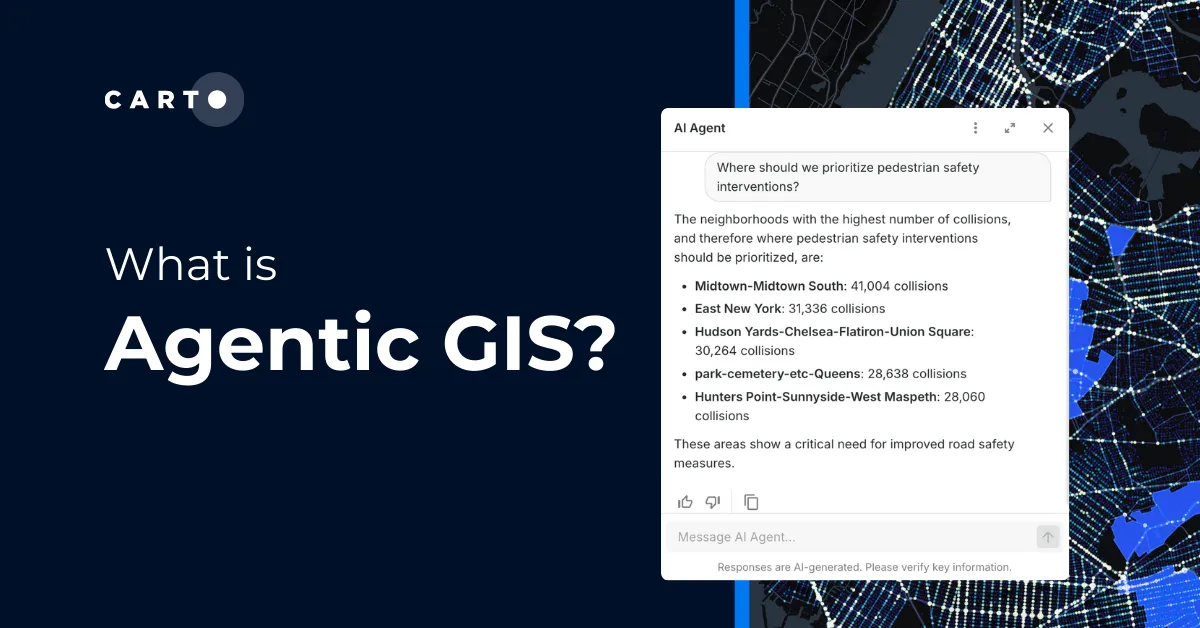 What is Agentic GIS?