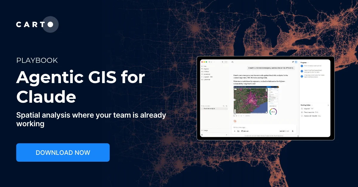 Agentic GIS for Claude