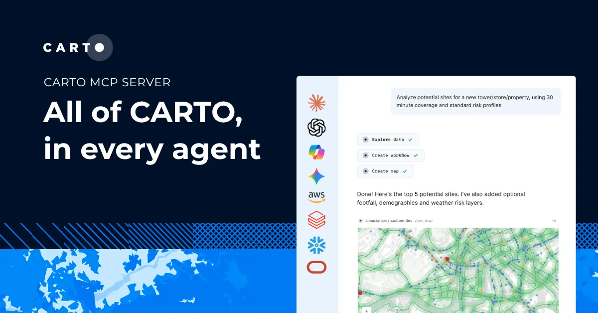 All of CARTO, in every agent