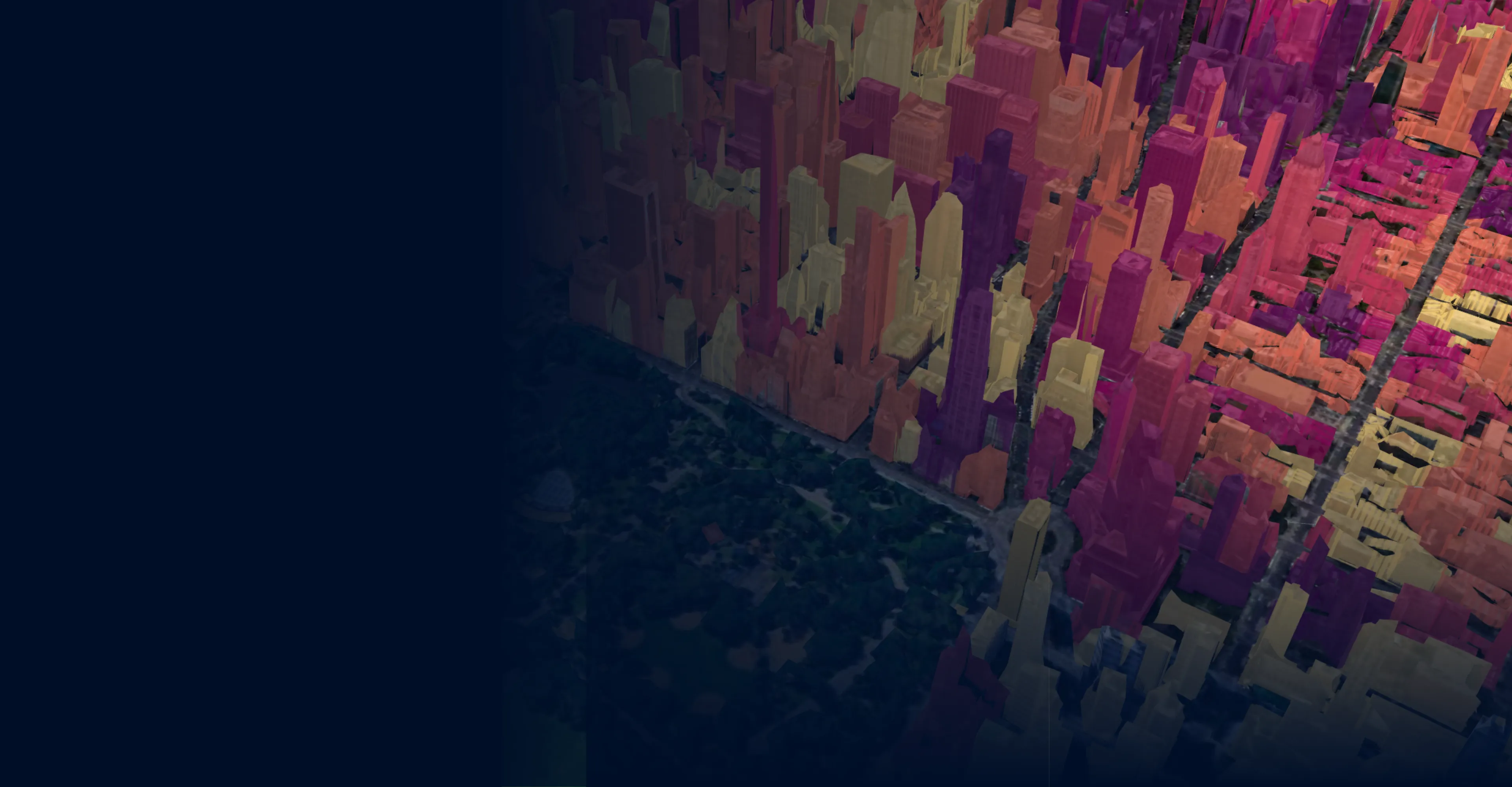 Cities and government hero background