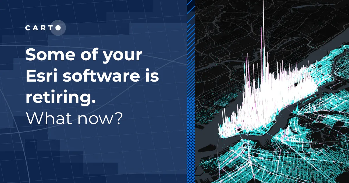 Some of your Esri software is retiring. What now?