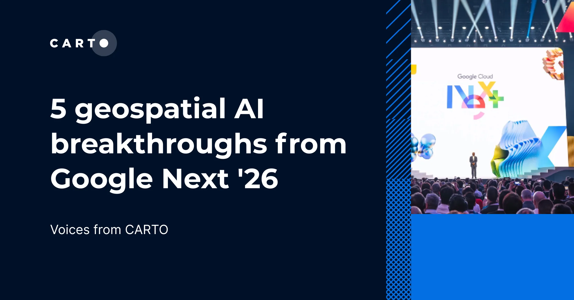 5 geospatial AI breakthroughs from Google Next '26