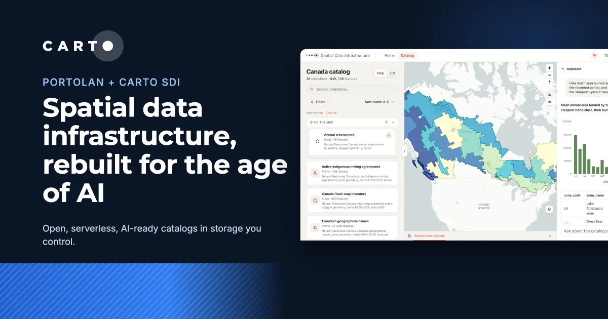 Spatial Data Infrastructure, Rebuilt for the Age of AI