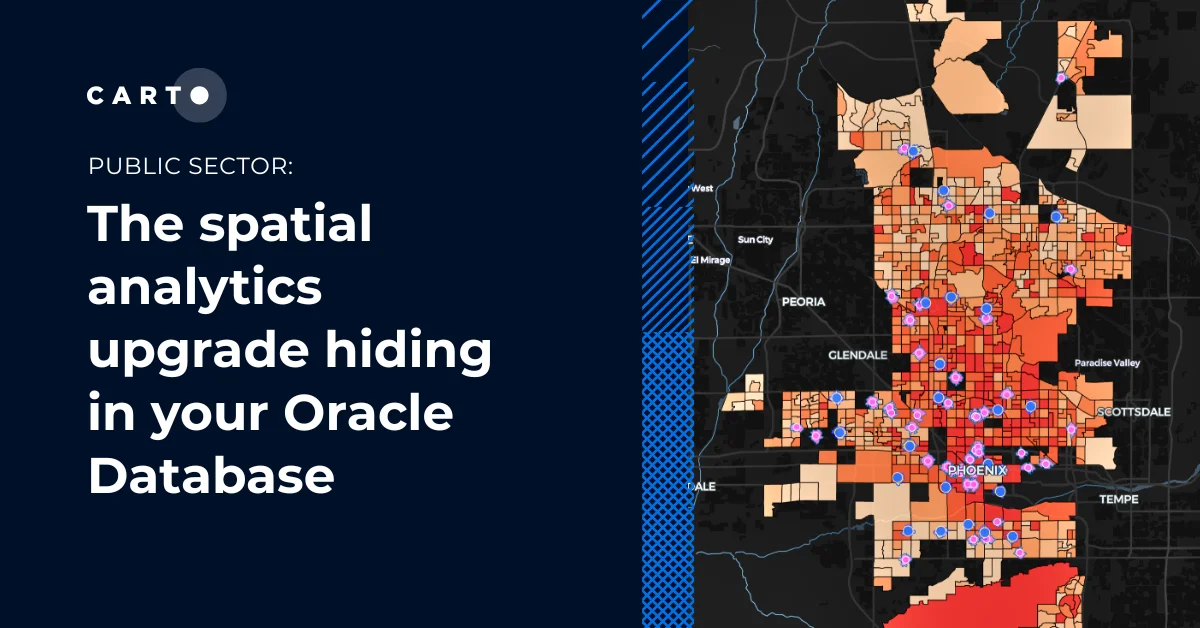 Public sector: The spatial analytics upgrade hiding in your Oracle Database