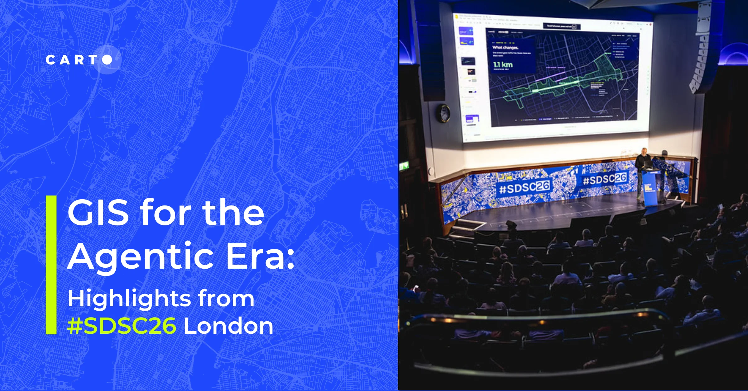 GIS for the Agentic Era: Highlights from #SDSC26 London