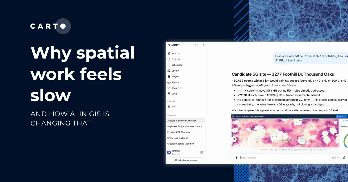 Why spatial work feels slow, and how AI in GIS is changing that