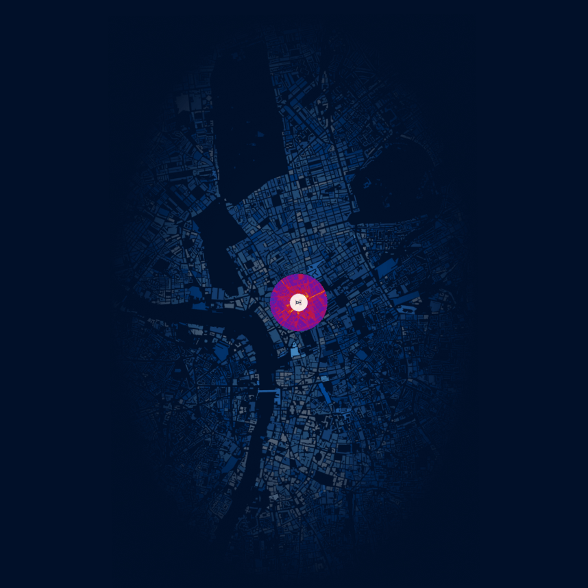 User asking AI to help them analyze a map.