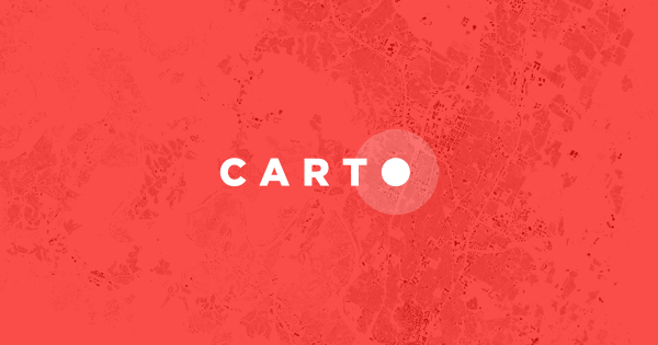 CARTO | Location Intelligence & GIS for Cloud Natives