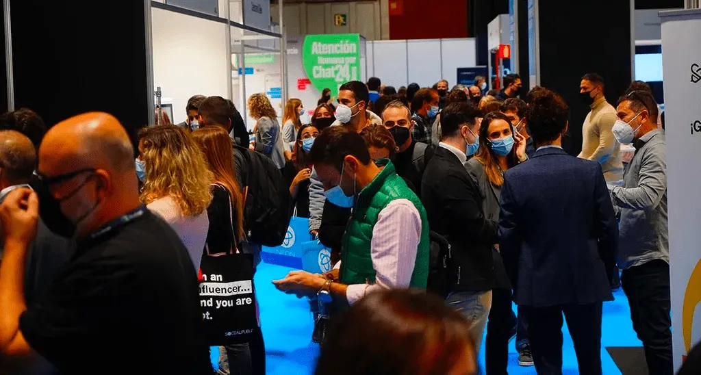 Photograph of attendees at Big Data & AI World