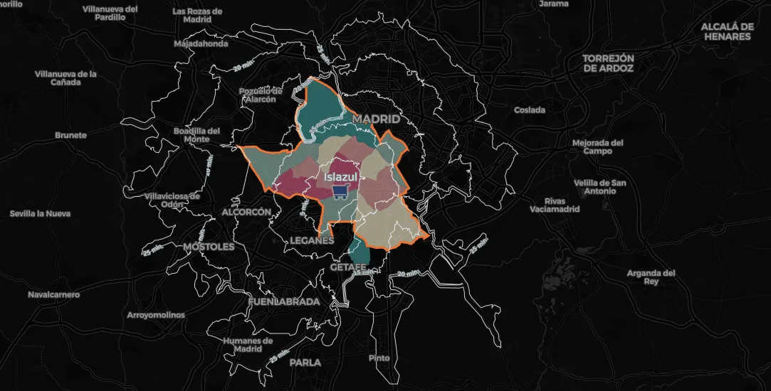 Geomarketing Catchment
