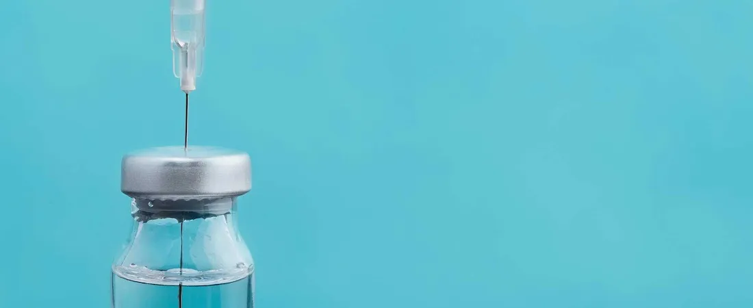 Photo of a vaccine