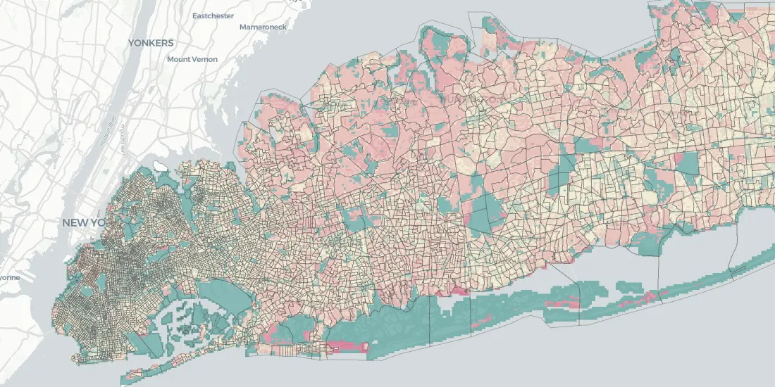Financial Data Map