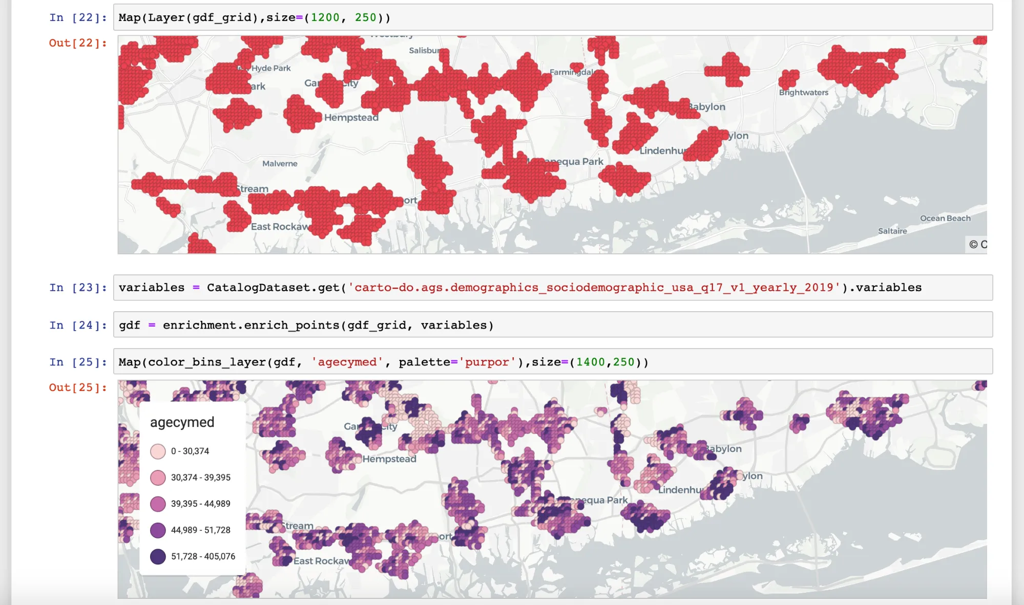Enrich Dataframes