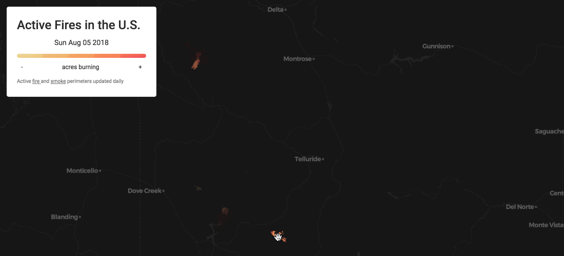 Hover interactivity