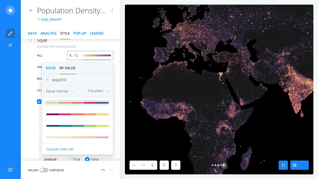 CARTO Colors