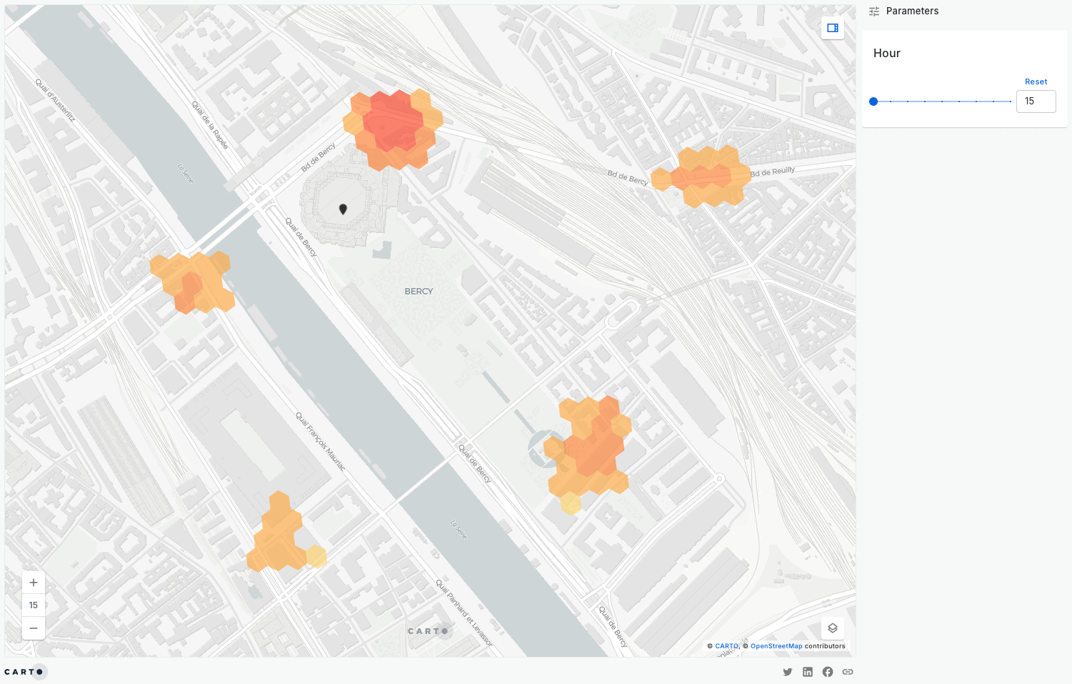 A gif of CARTO Builder