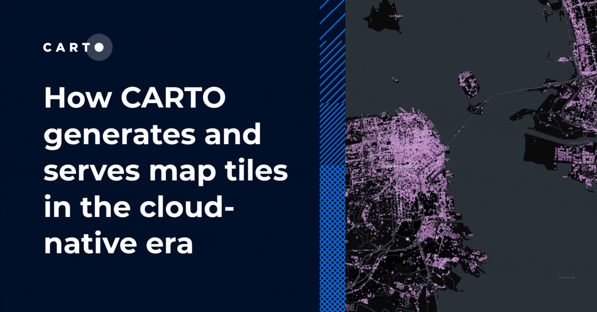 How CARTO generates and serves map tiles in the cloud-native era